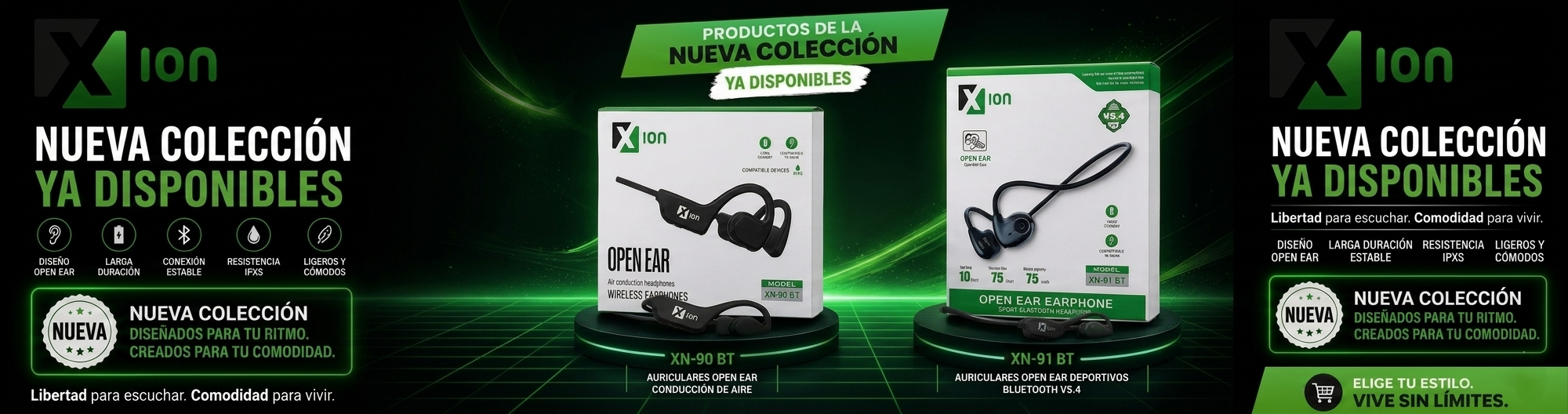 AUDIFONOS INALAMBRICOS ULTIMA COLECCION 