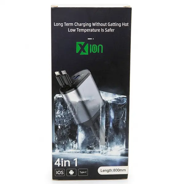 Pluying Usb Con Cable Tc/Iph 4 En 1