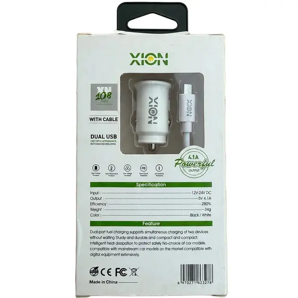 Pluying Usb Con Cable V8/Tc/Iph 4.1 Amp