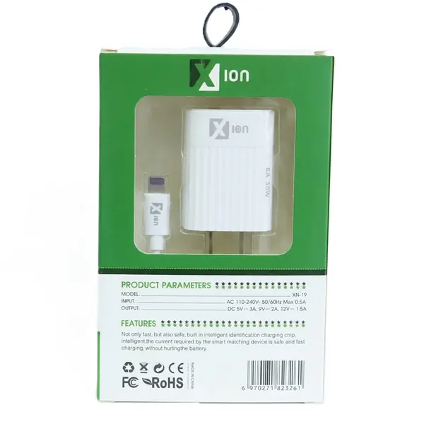Cargador Con Cable Usb/Lightning 30w