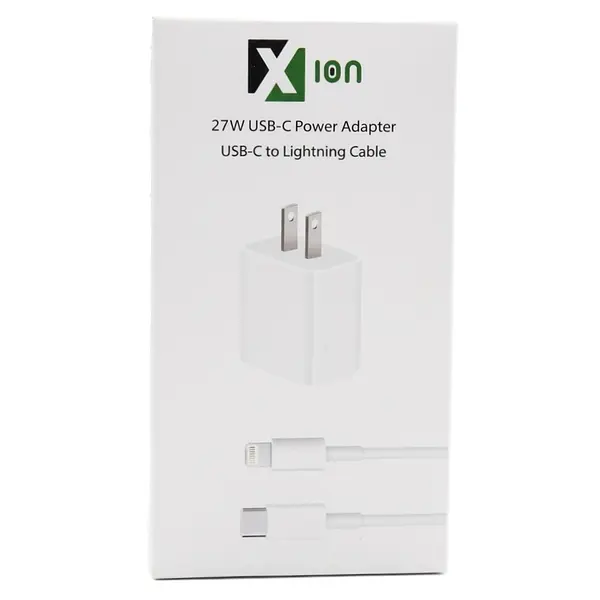Cargador Con Cable Pd/Lightning 27w