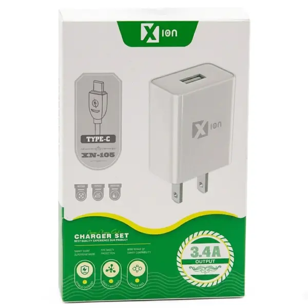 Cargador Con Cable Usb/Tc 3.4 Amp