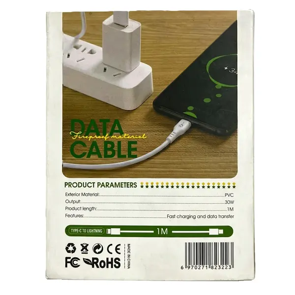 Cable De Datos Pd/Ligthning 30w