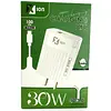 Cargador Con Cable Usb/Tc 30w