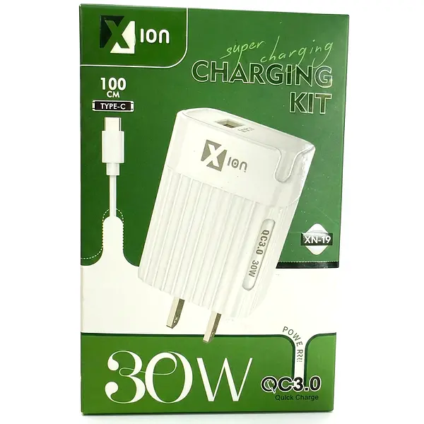 Cargador Con Cable Usb/Tc 30w