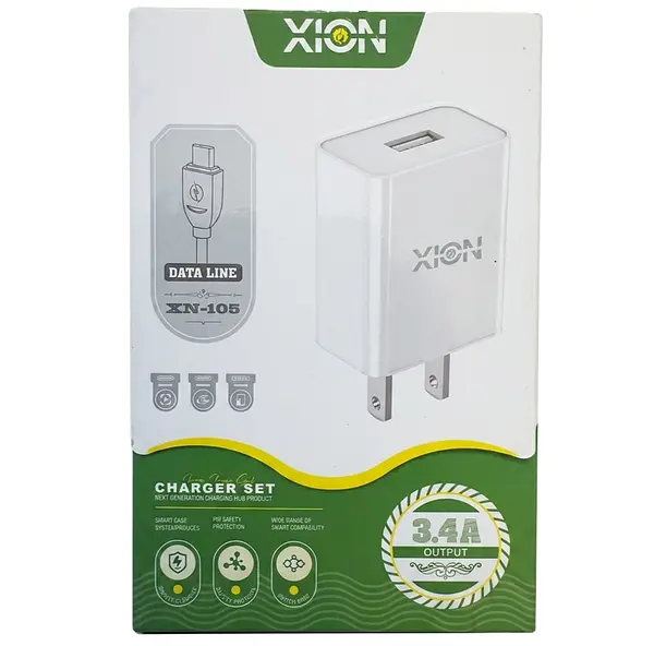 Cargador Con Cable Usb/V8 3.4 Amp