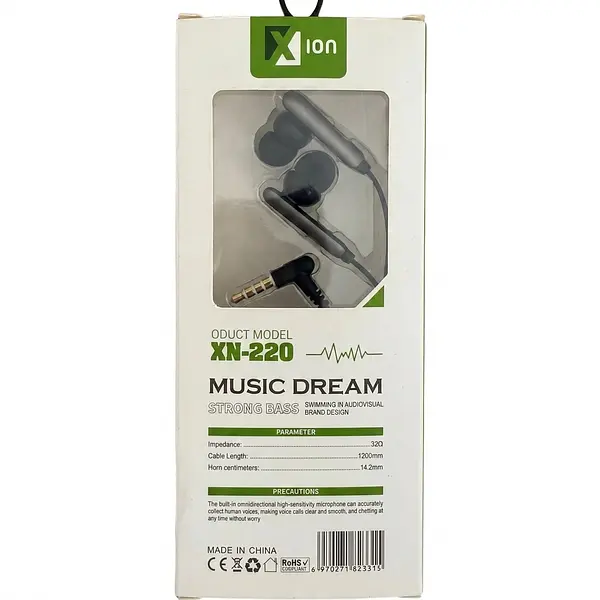 Audifonos De Cable Plu Control Volumen