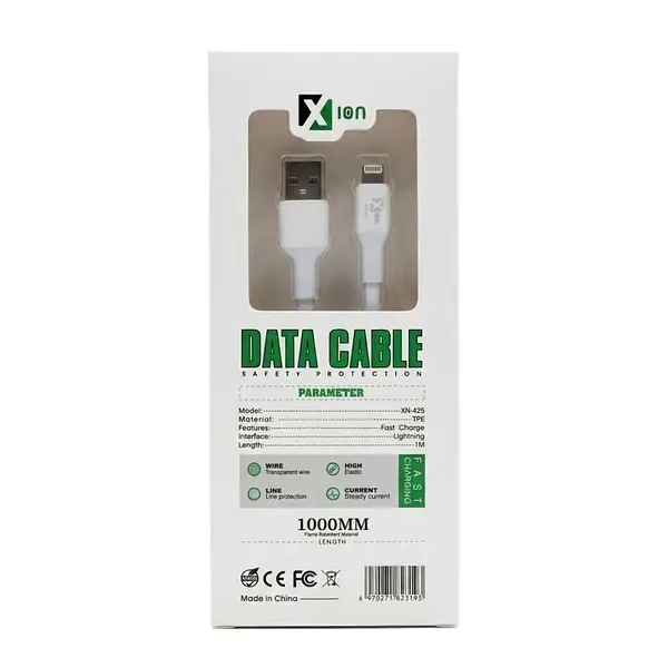 Cable De Datos Usb/Lightning 4.1amp