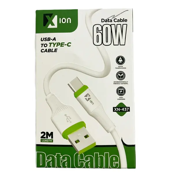 Cable De Datos Usb/Tc 60w 2mt