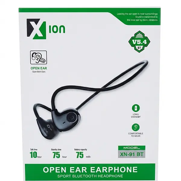 Auriculares Xn-91 Bt: Tecnología Open Ear Para Deporte